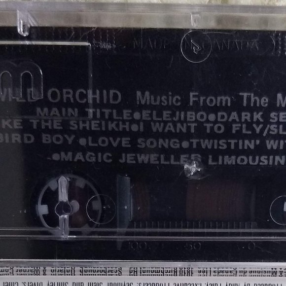 3/$25 Wild Orchid soundtrack cassette tape vintage 80s - Picture 4 of 4
